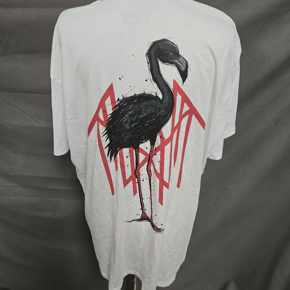 SLEEP TOKEN BACK PRINT TSHIRT IN WHITE SIZE XL