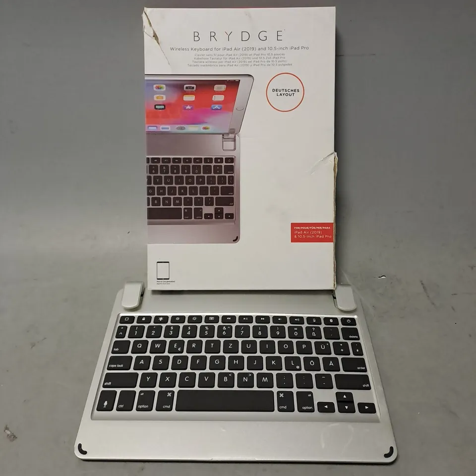 BOXED BRYDGE WIRELESS KEYBOARD FOR IPAD AIR 2019