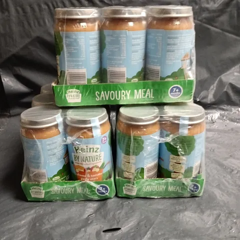 LOT OF 3 6-PACKS OF HEINZ BY NATURE CHEESE & TOMATO PASTA STARS