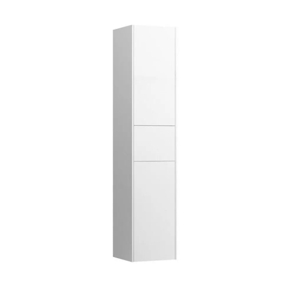 BOXED LAUFEN BASE FOR PRO S TALL UNIT WITH 2 DOORS AND 1 PULL-OUT COMPARTMENT