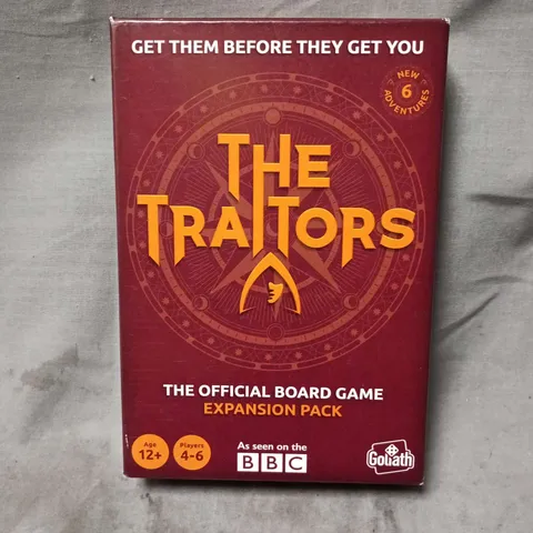 SEALED THE TRAITORS THE OFFICIAL BOARD GAME EXPANSION PACK