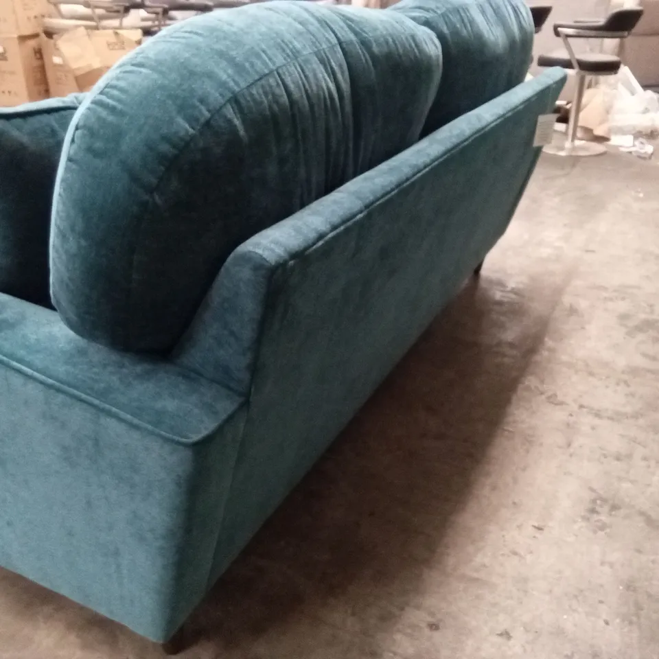 ADAKU 3 SEATER SOFA - TEAL