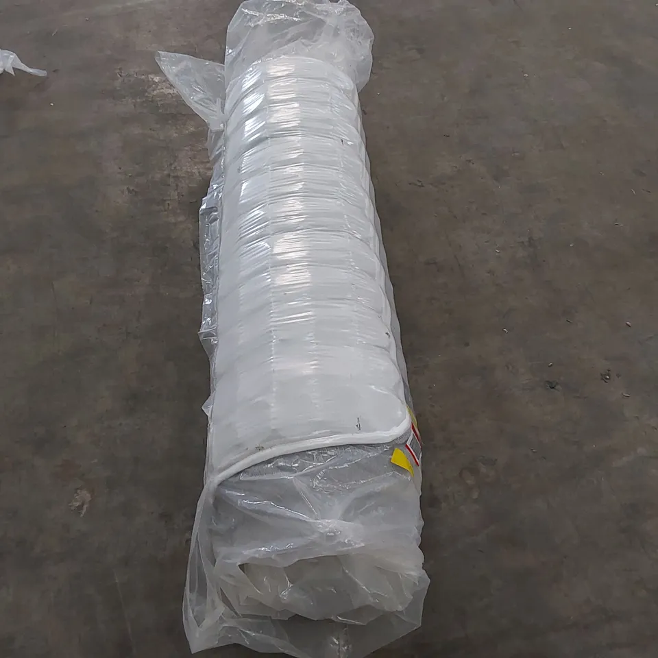 QUALITY BAGGED AND ROLLED 4' SMALL DOUBLE ADAMINE SERENITY COIL SPRING AND COMFORT FOAM HYBRID MATTRESS 