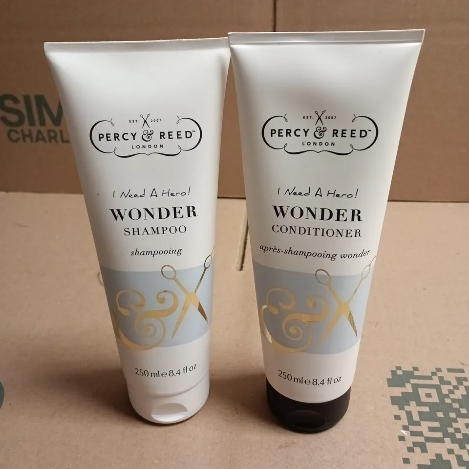 PERCY & REED LONDON WONDER SHAMPOO AND CONDITIONER 250ML EACH