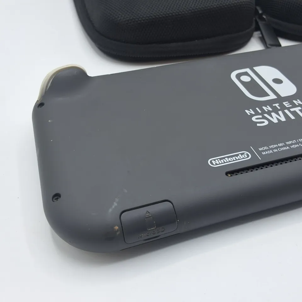 NINTENDO SWITCH LITE IN GREY IN CARRY CASE - HDH-001