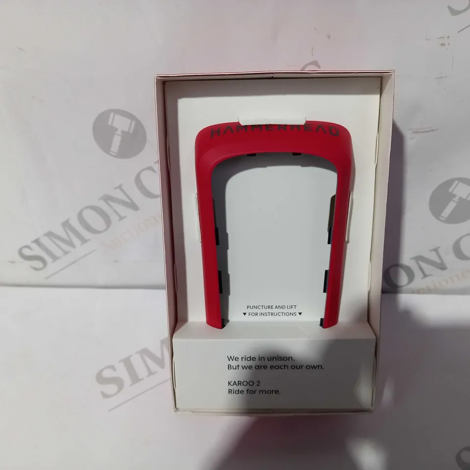 BOXED HAMMERHEAD KAROO 2 CUSTOM COLOUR COVER - RED