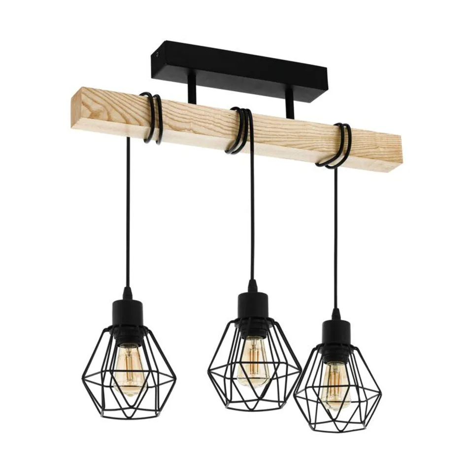 BOXED ROCKRIDGE 3-LIGHT KITCHEN ISLAND PENDANT 