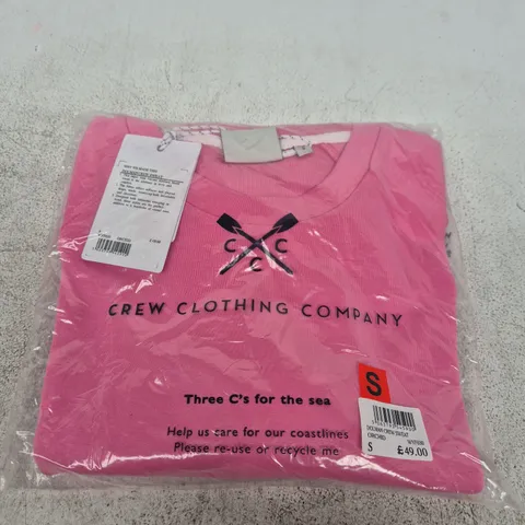 CREW CLOTHING COMPANY DOLMAN CREW SWEAT - SMALL