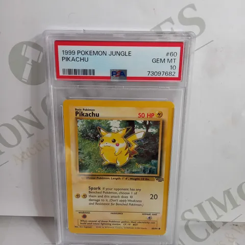PSA 1999 POKEMON JUNGLE PINKACHU GEM MT - GRADE 10