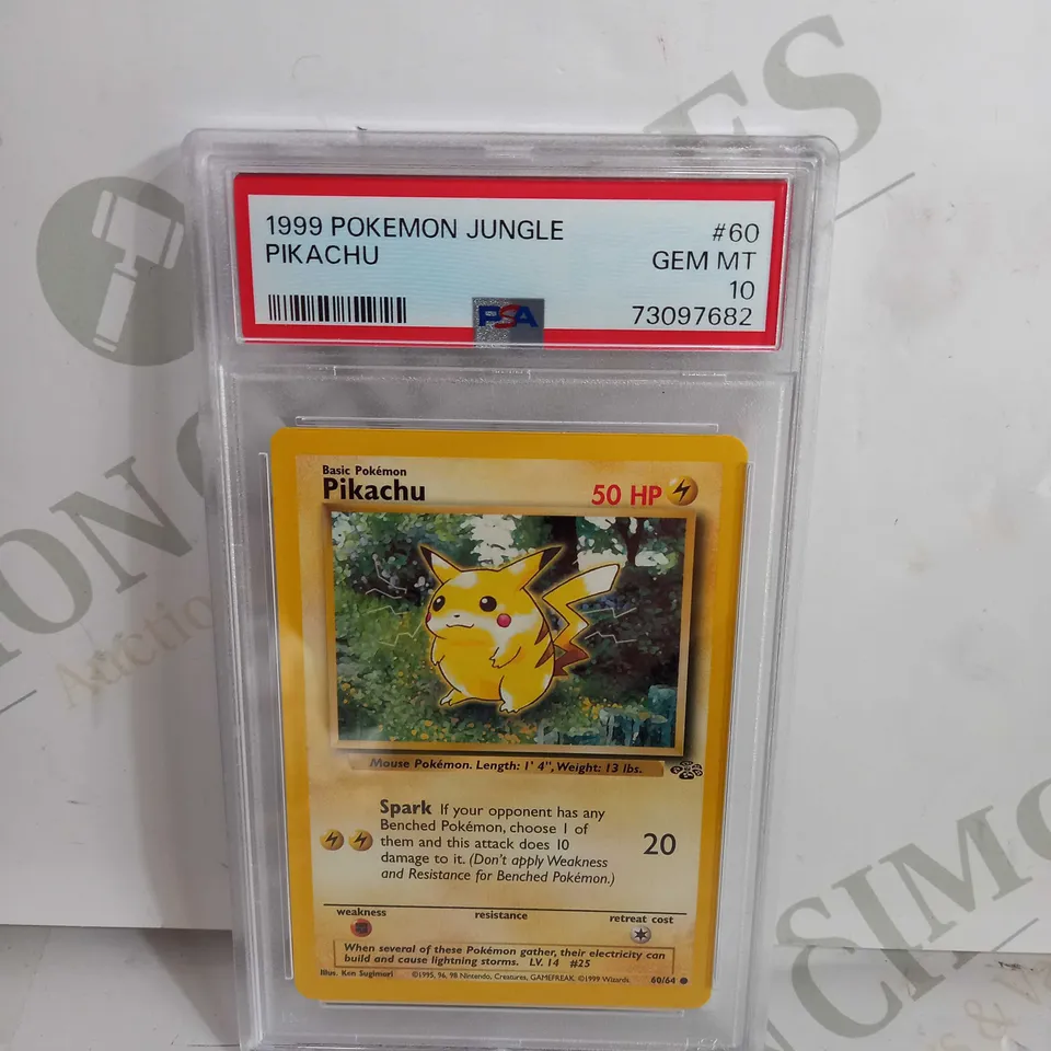 PSA 1999 POKEMON JUNGLE PINKACHU GEM MT - GRADE 10