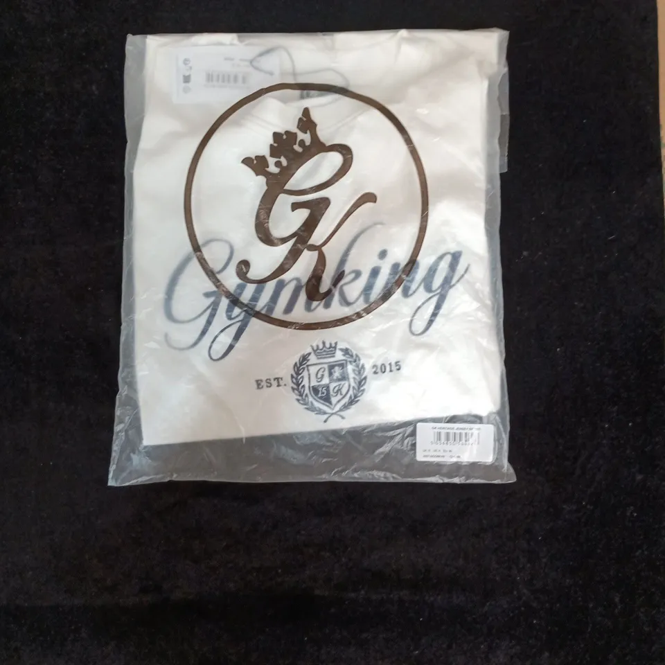 UK 8 GK Heritage Jersey BF Tee – Cream.