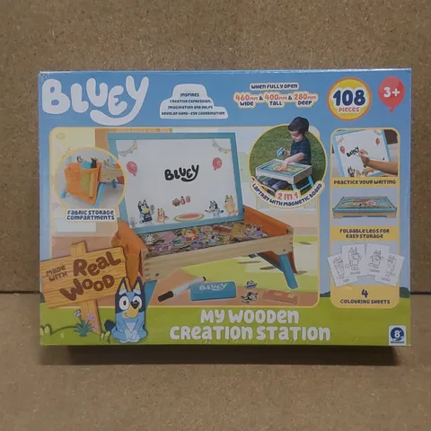 BOXED BLUEY MY WOODEN CREATION STATION 3+ YEARS