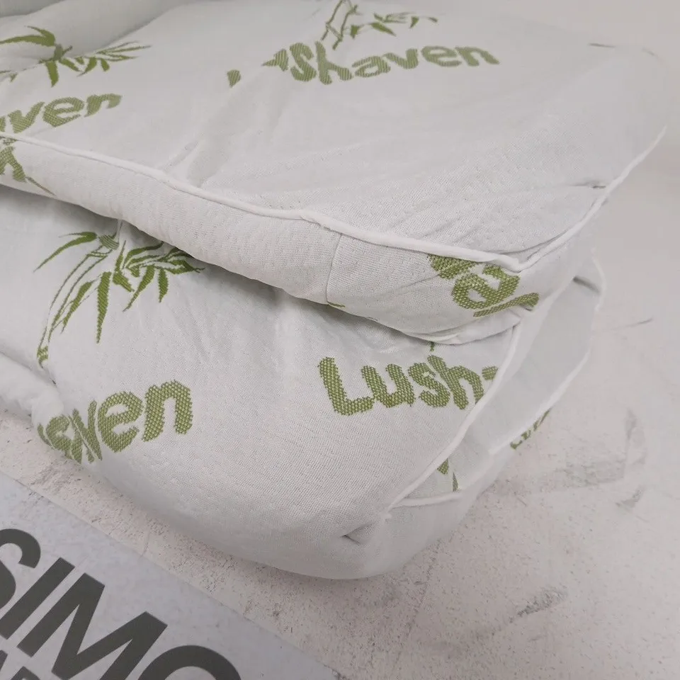 UNPACKAGED LUSHAVEN MATTRESS TOPPER - SIZE UNSPECIFIED