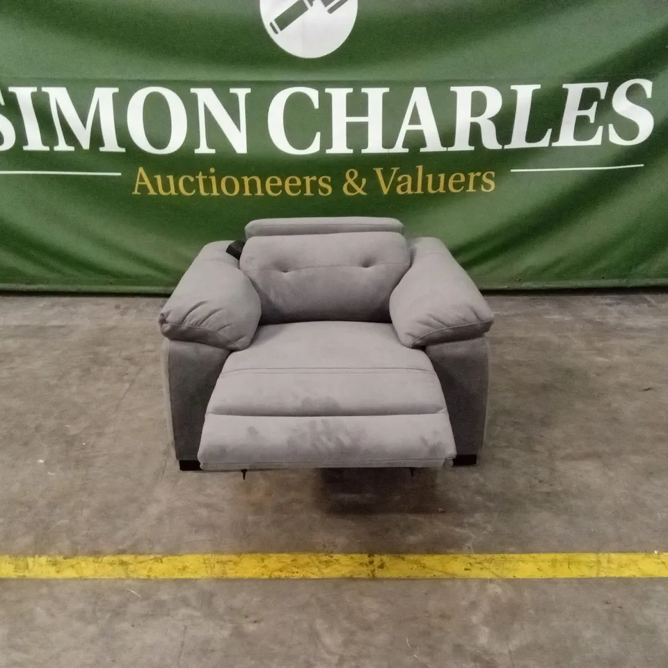 BOWEN FABRIC POWER RECLINER ARMCHAIR RRP £829