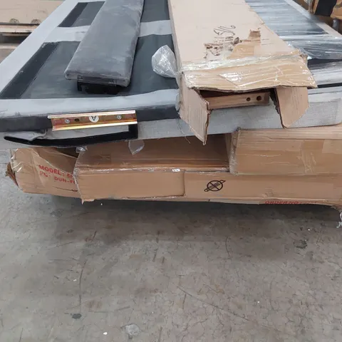 PALLET OF ASSORTED BED PARTS