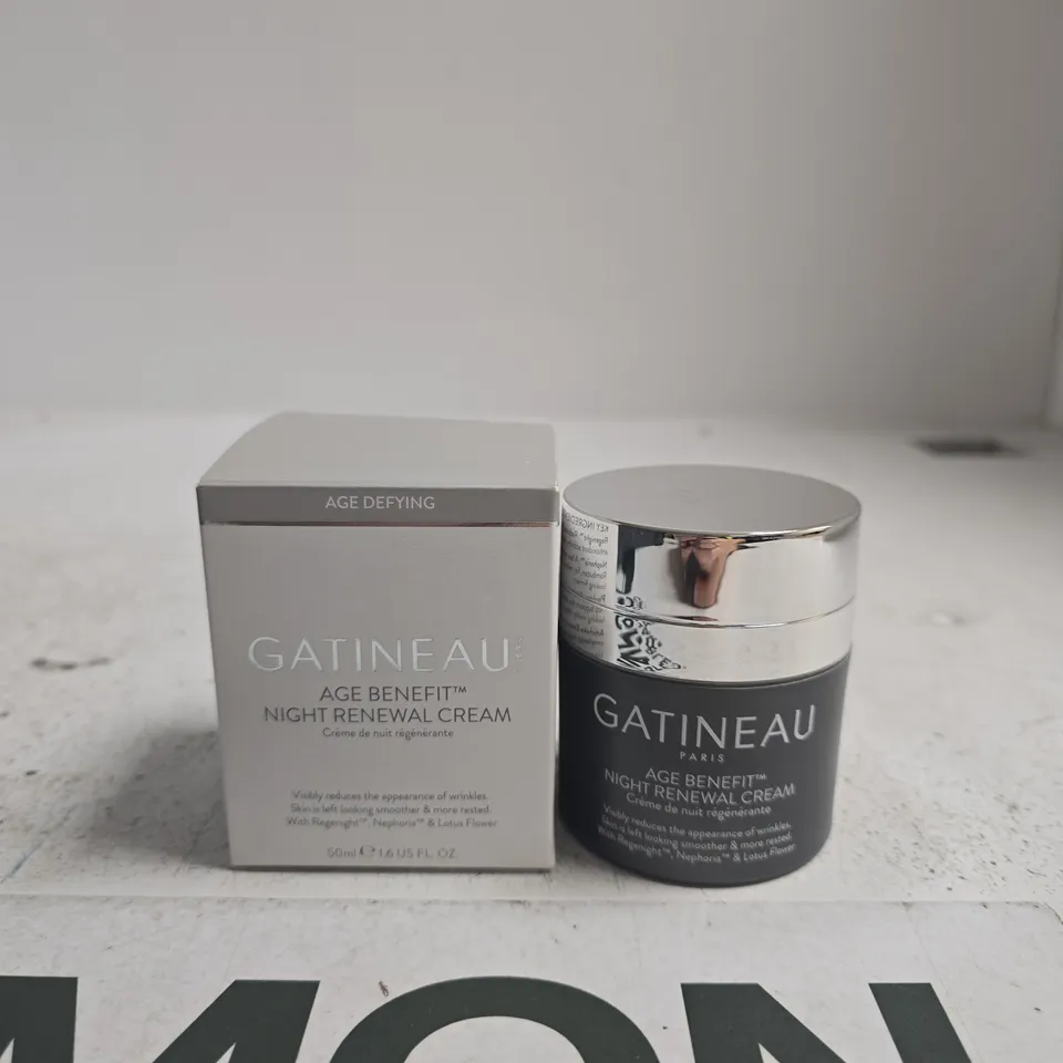 GATINEAU AGE BENEFIT NIGHT RENEWAL CREAM – 50ML