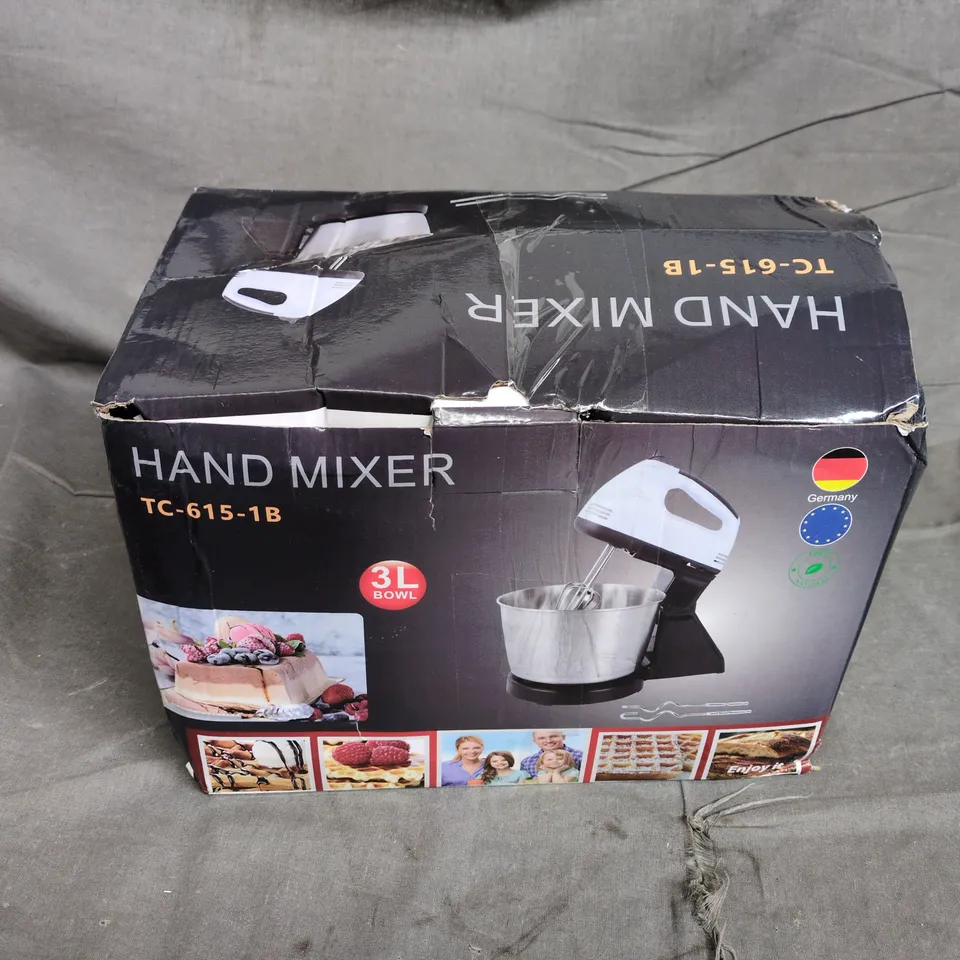 BOXED HAND MIXER (TC-615-1B)