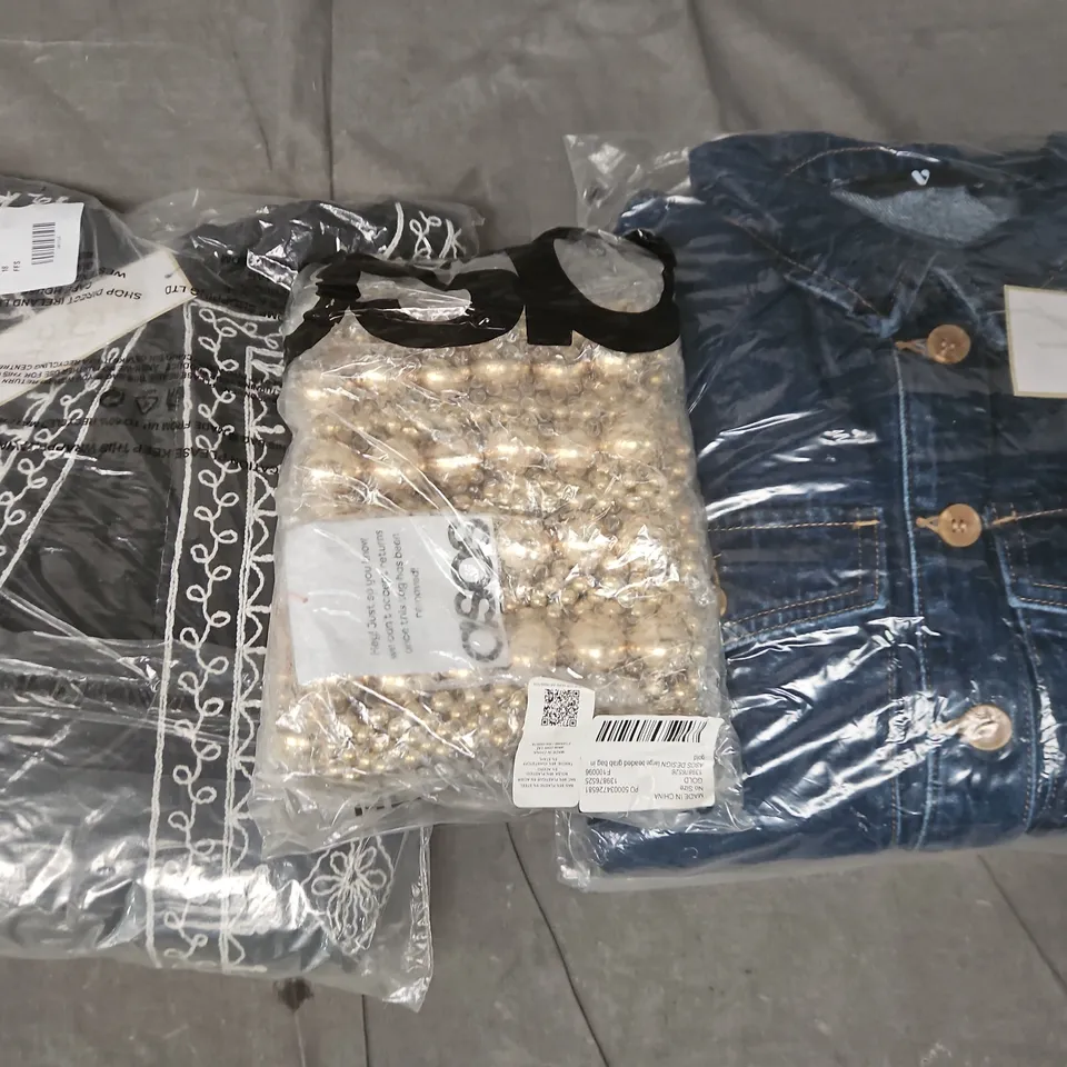 APPROXIMATELY 20 ASSORTED CLOTHING AND FASHION PRODUCTS IN VARIOUS STYLES AND SIZES - COLLECTION ONLY