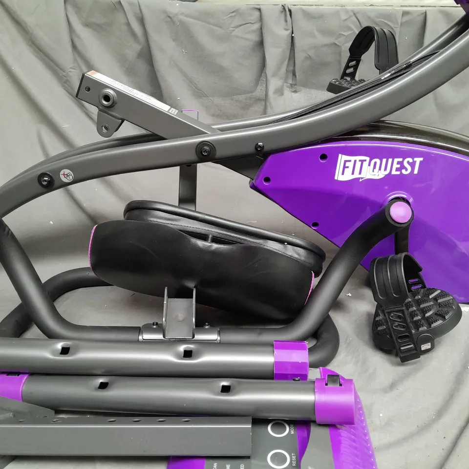  FITQUEST FLEX EXPRESS EXERCISE BIKE, PURPLE [COLLECTION ONLY]