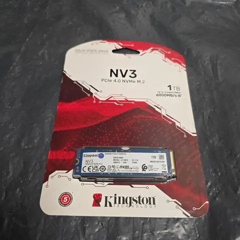 KINGSTON NV3 1TB PCIE 4.0 NVME M.2 SSD – IN PACKAGING