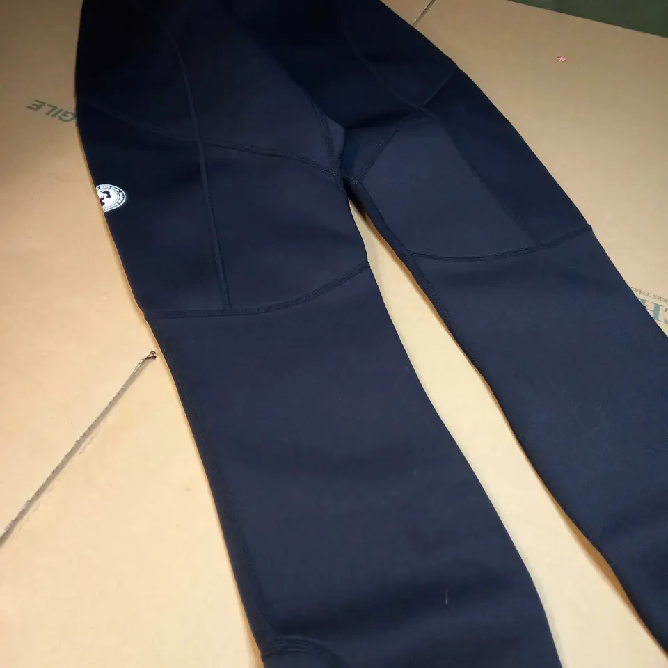 TWO BARE FEET BLACK WOMENS VISTA NEOPRENE PANTS - XL