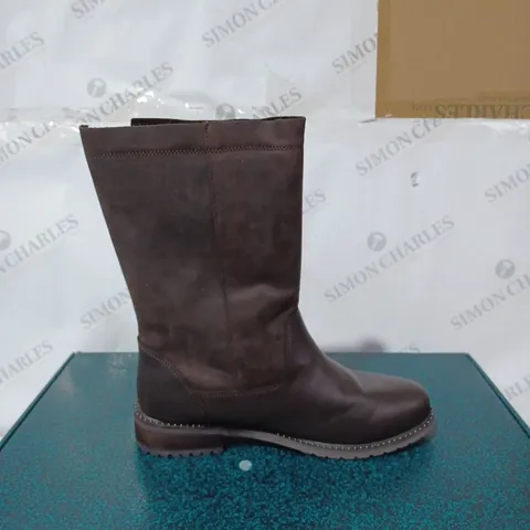 EMU EXPLORER YANCOAL WATERPROOF LEATHER & SUEDE BOOTS ESPRESSO SIZE 7