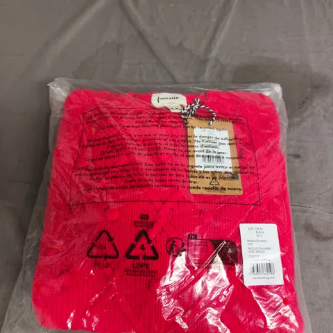 JOANIE – WOMEN’S KNIT TOP, UK M, TOMATO