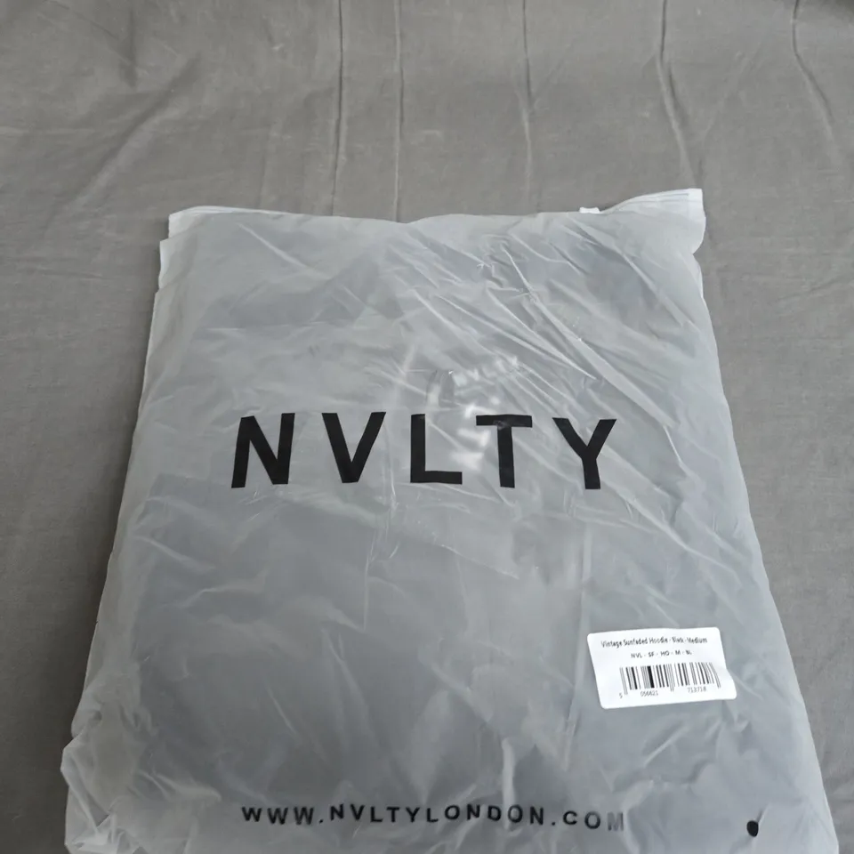 BAGGED NVLTY VINTAGE SUNFADED HOODIE SIZE M