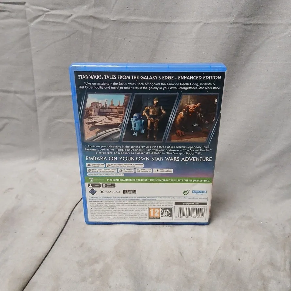 STAR WARS TALES FROM THE GALAXYS EDGE ENHANCED EDITION (PS5)