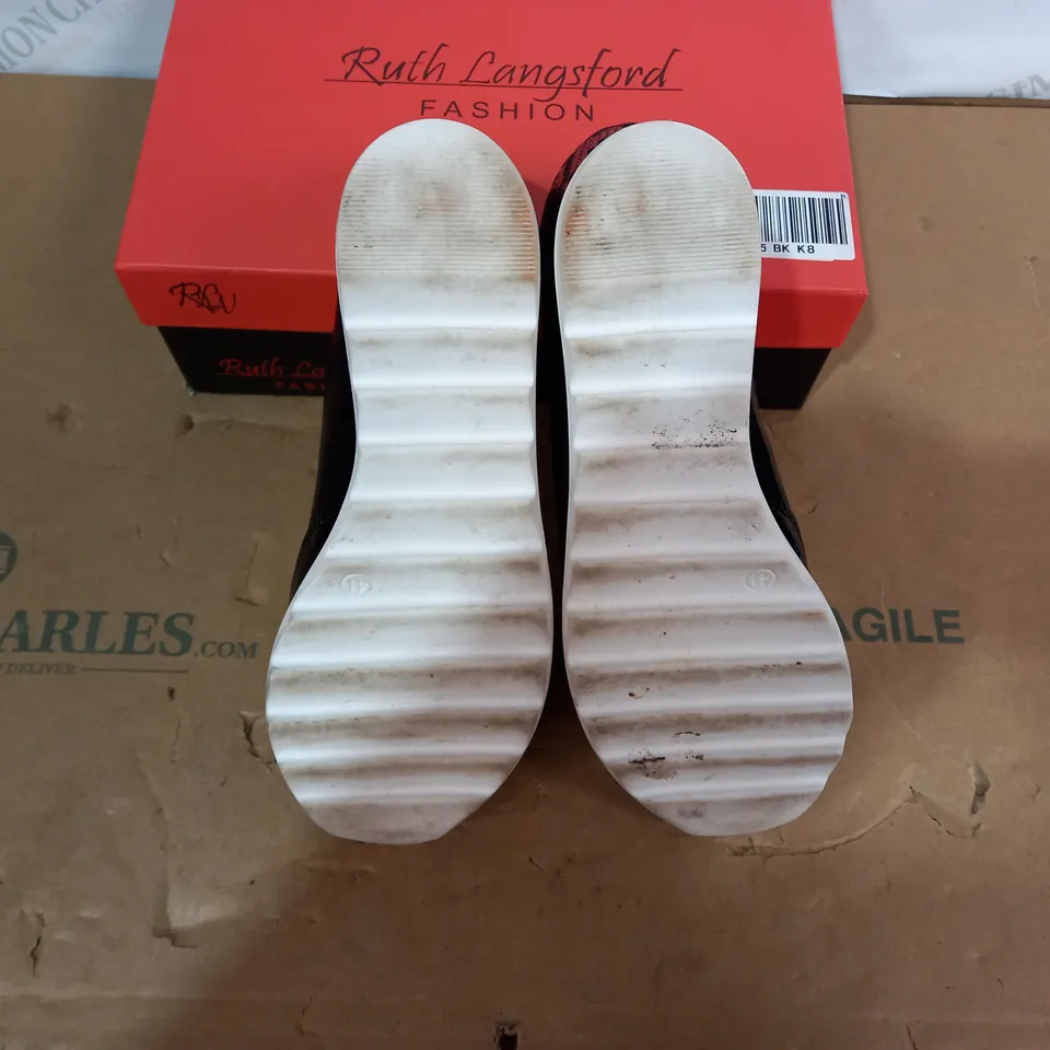 BOXED PAIR OF RUTH LANGSFORD SHOES - SIZE 41