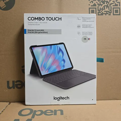 LOGITECH COMBO TOUCH KEYBOARD CASE FOR IPAD AIR 11-INCH (M2) & IPAD AIR (5TH GENERATION) FRENCH