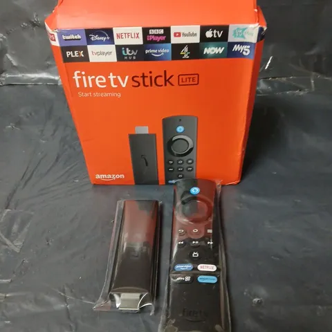 AMAZON FIRE TV STICK AND REMOTE