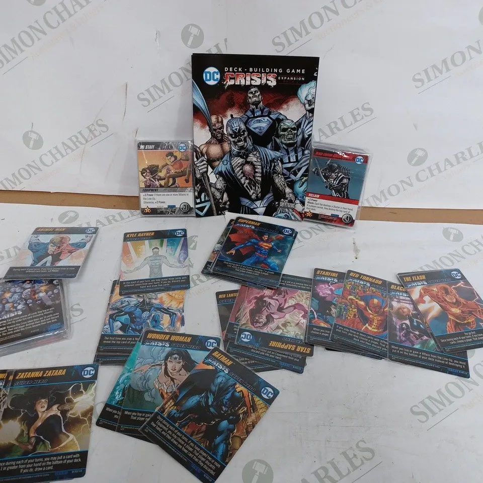 DC CRISIS COLLECTION DECK BUILDING GAME