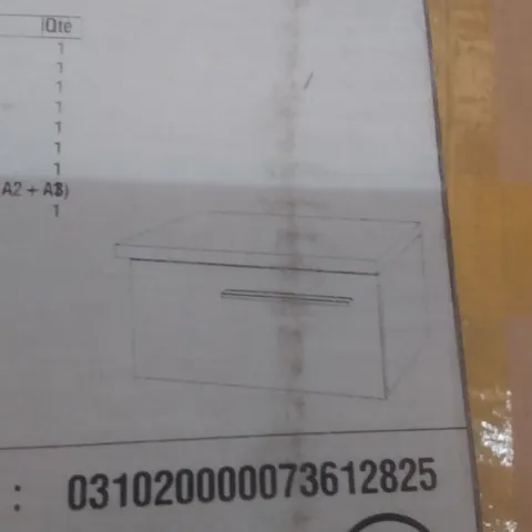 BOXED VANITY UNIT