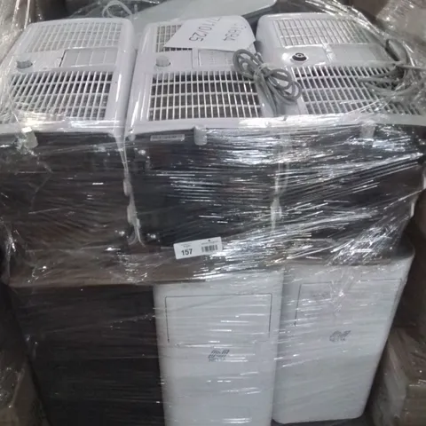 PALLET CONTAINING LARGE QUANTITY OF AIR CONDITIONING UNITS