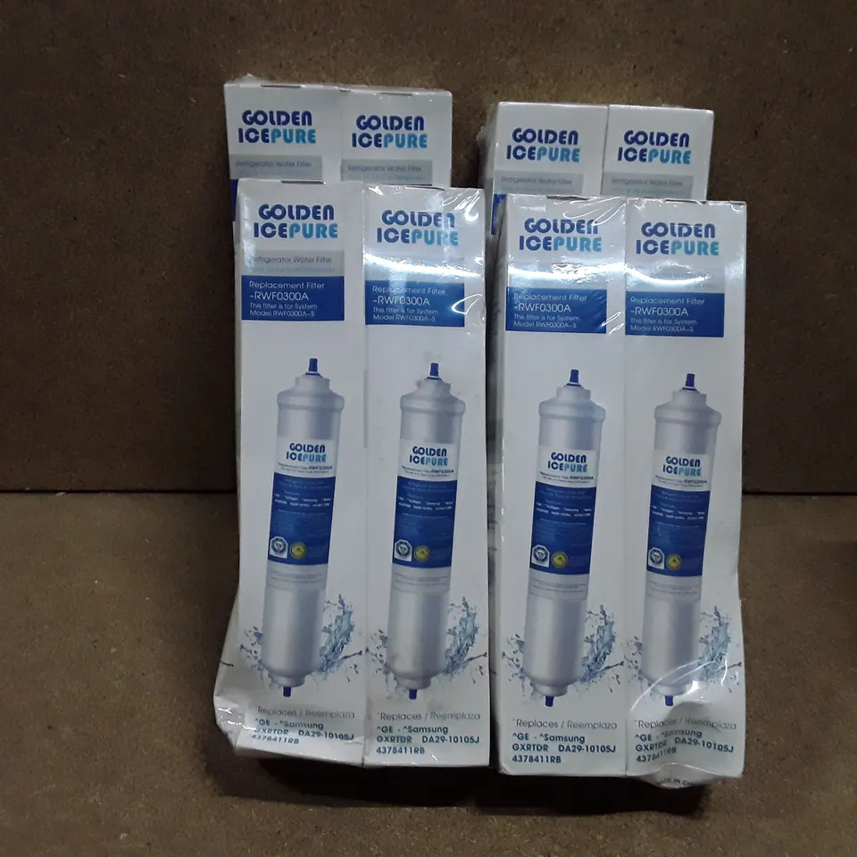 GOLDEN ICE PUREE REFRIGERATOR WATER FILTER REPLACEMENT 2 PACK X4