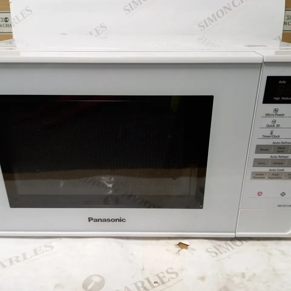 PANASONIC NN-E27JWM MICROWAVE, SILVER