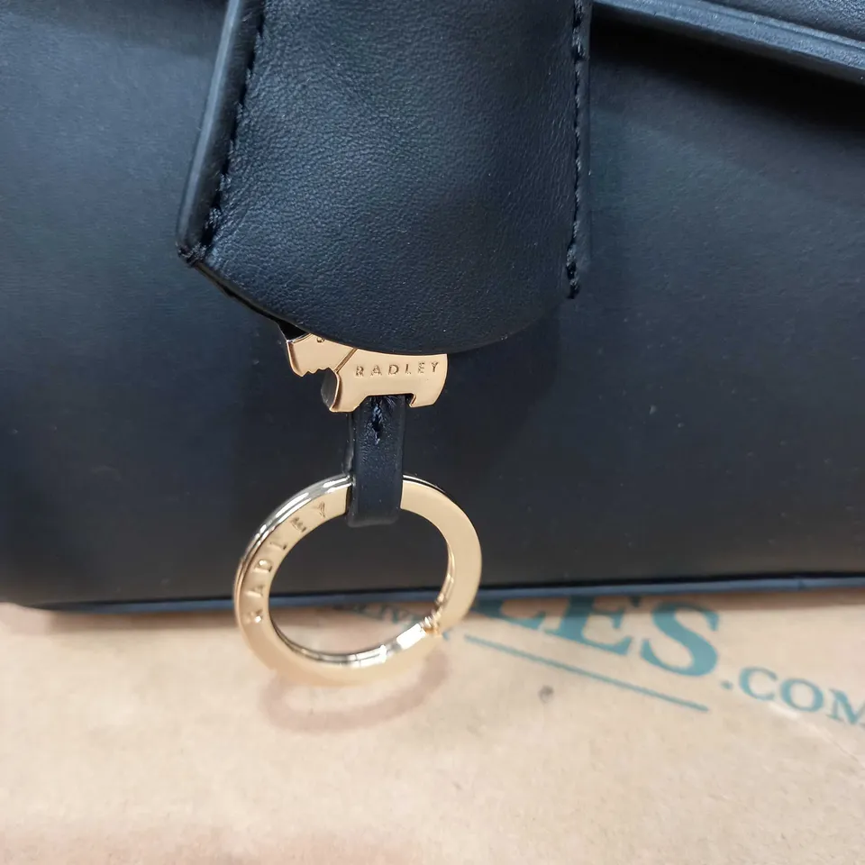 RADLEY LEATHER HANDBAG BLACK