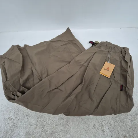GRAMICCI WOMEN'S NYLON FLARE PANT β BURNT OLIVE, ASIA XL (USA L)