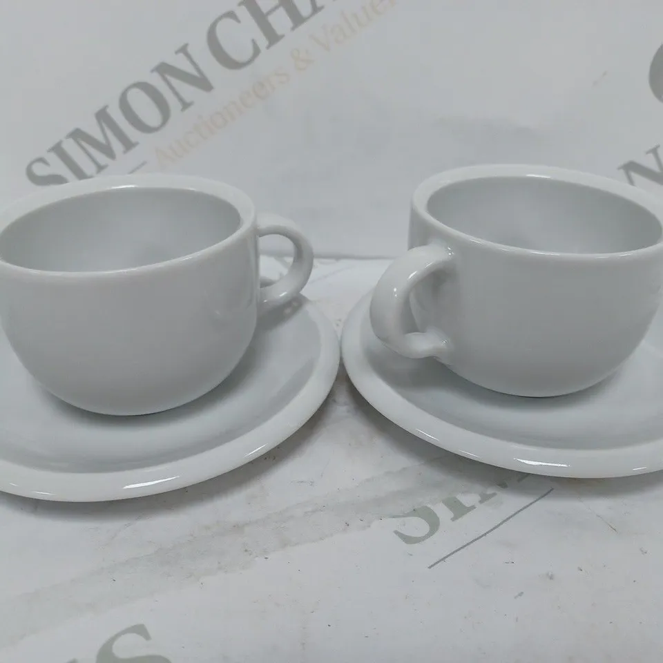 BOXED KAHLA PORCELAIN ESPRESSO CUP & SAUCER PAIR 