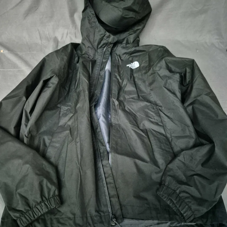 THE NORTH FACE MEN'S HOODED JACKET – BLACK, SIZE M