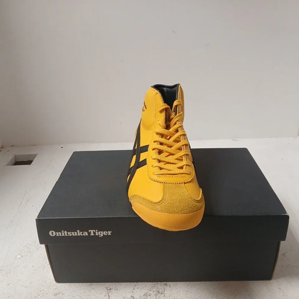 ONITSUKA TIGER MEXICO MID RUNNER YELLOW BLACK UK 6.5