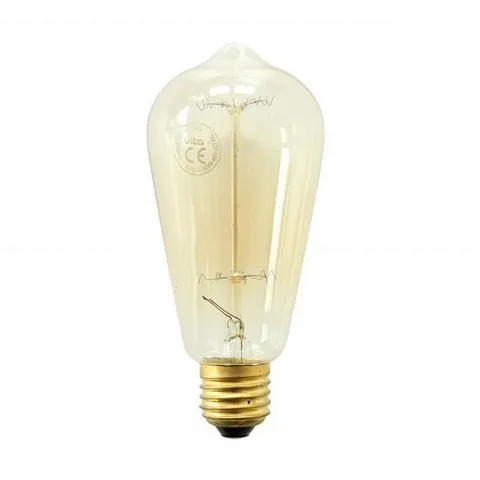BOXED LAMPETHAUS HANDELS OG 40W E27 LIGHT BULBS X 3 WARM WHITE