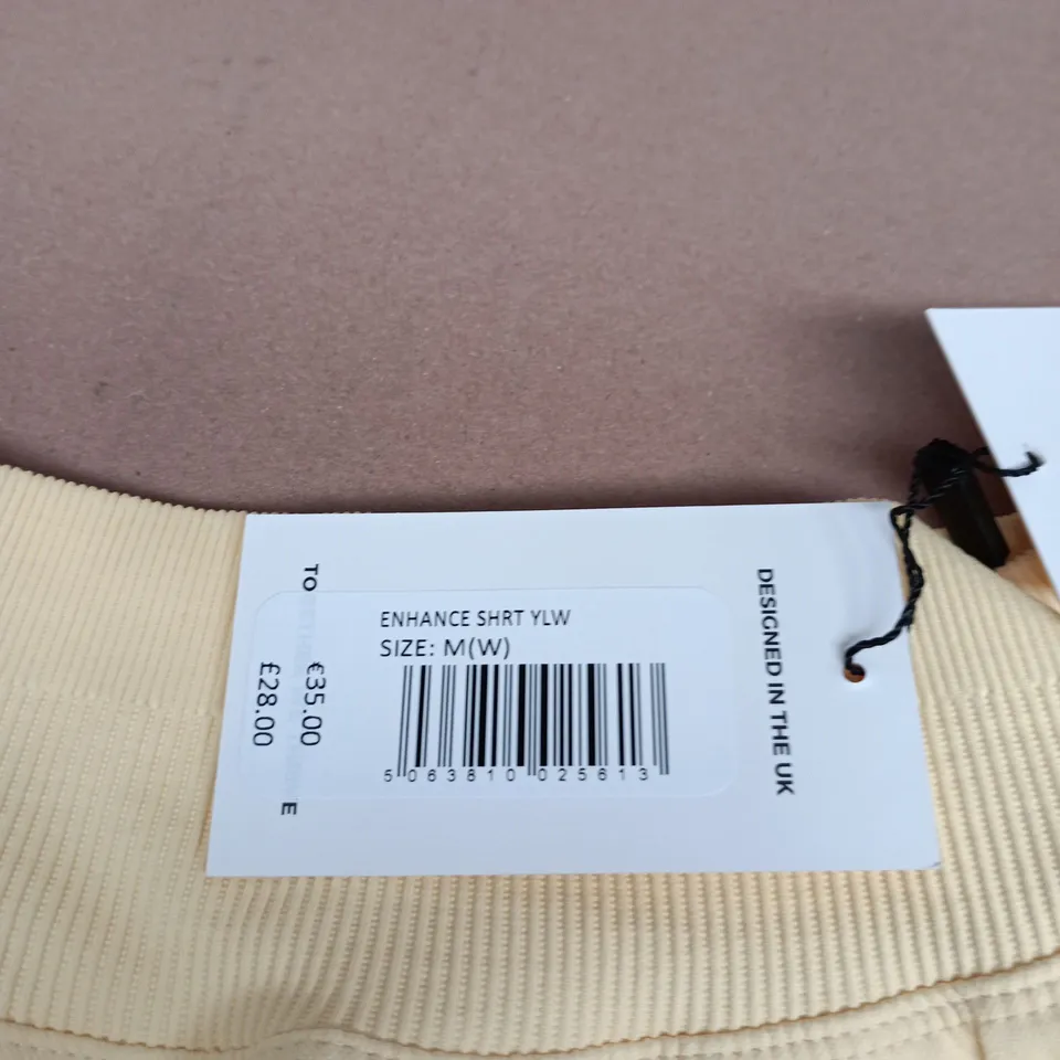 AYBL ENHANCE SHORT YELLOW – UK WOMEN’S SIZE M (W)