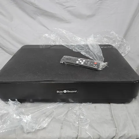 BLISS & BEYOND VIBRATION PLATE EXERCISE MACHINE IN BLACK