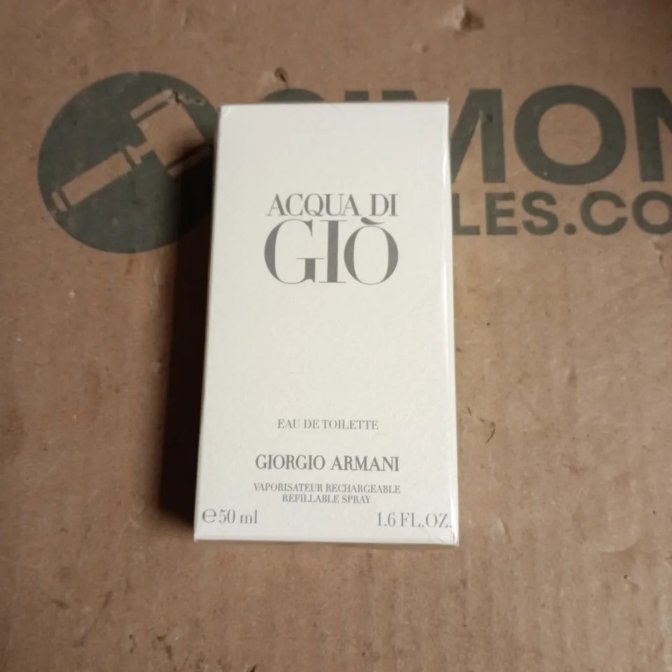 GIORGIO ARMANI ACQUA DI GIO EAU DE TOILETTE 50 ML