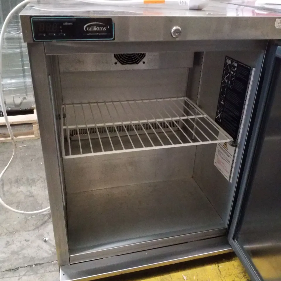 WILLIAMS HA135-SA SINGLE DOOR 135LTR UNDERCOUNTER REFRIGERATOR