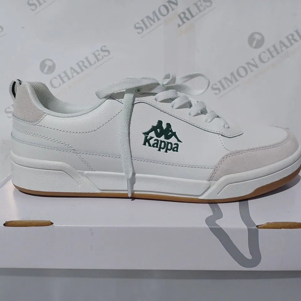 BOXED KAPPPA ATH ROCCA SN32 WHITE AND GREEN SIZE 10