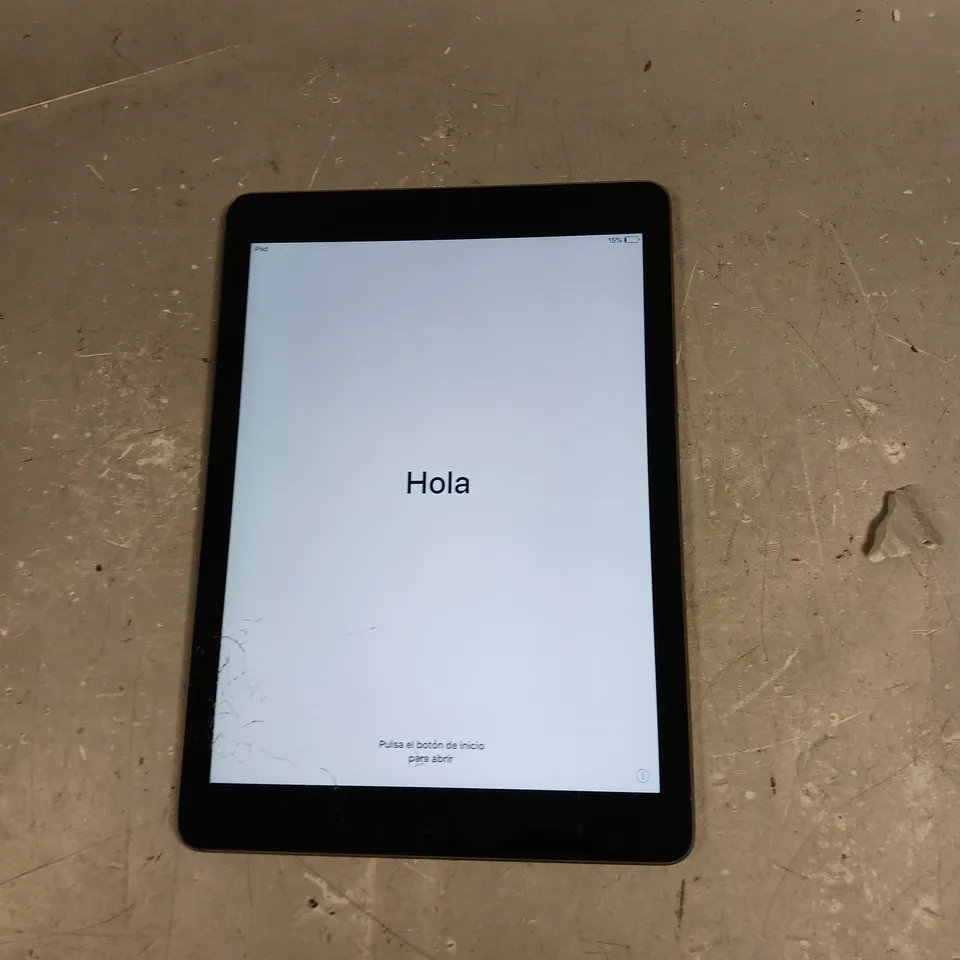 APPLE IPAD AIR SPACE GREY 