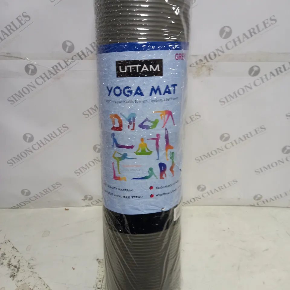 UTTAM GREY YOGA MAT